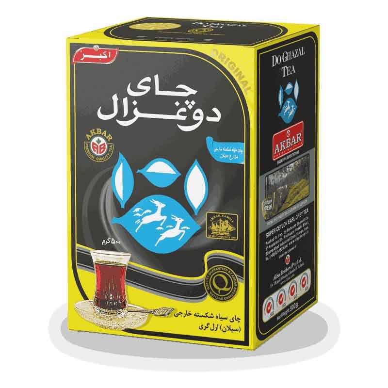 چای سیلان دوغزال ارل گری اصل(وارداتی) انتخابی برای هر سلیقه
