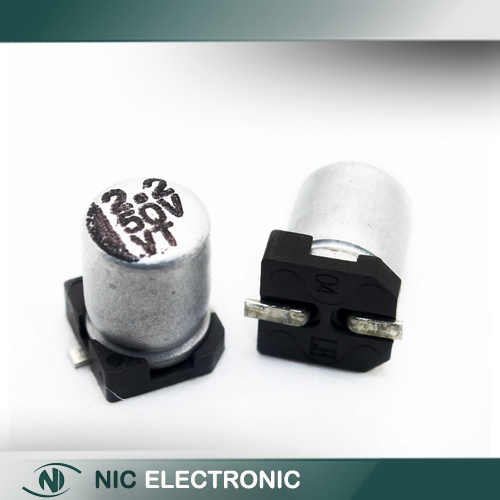 خازن الکترولیت اس ام دی 2.2UF/50V SMD (4X5.4MM)