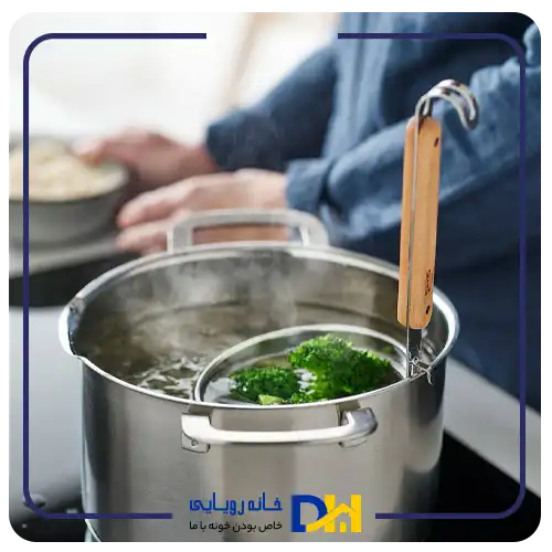 آبکش دسته چوبی ایکیا VARDAGEN
