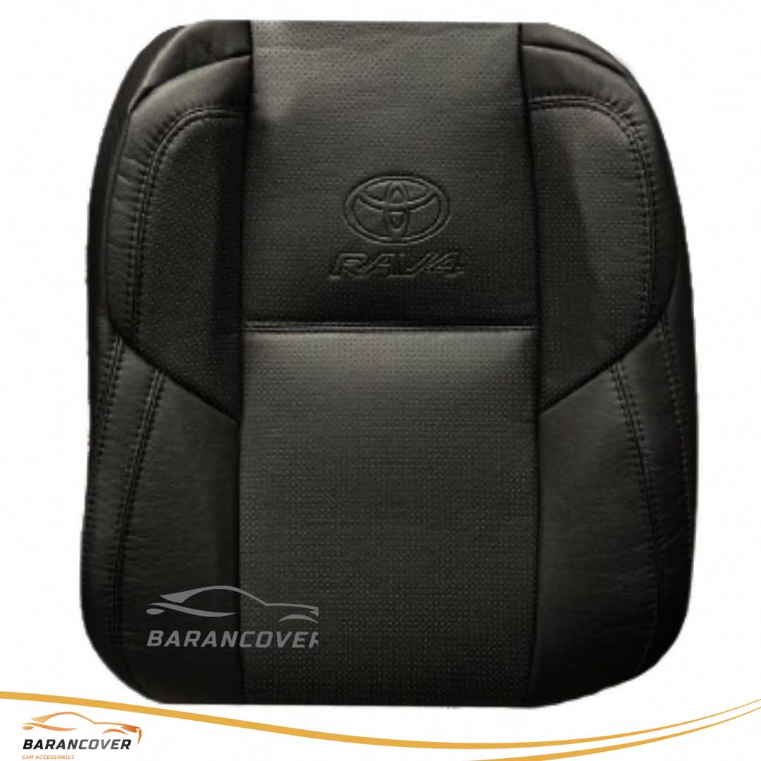روکش صندلی تویوتا رافور RAV4 2013-2018 چرم رنگ مشکی