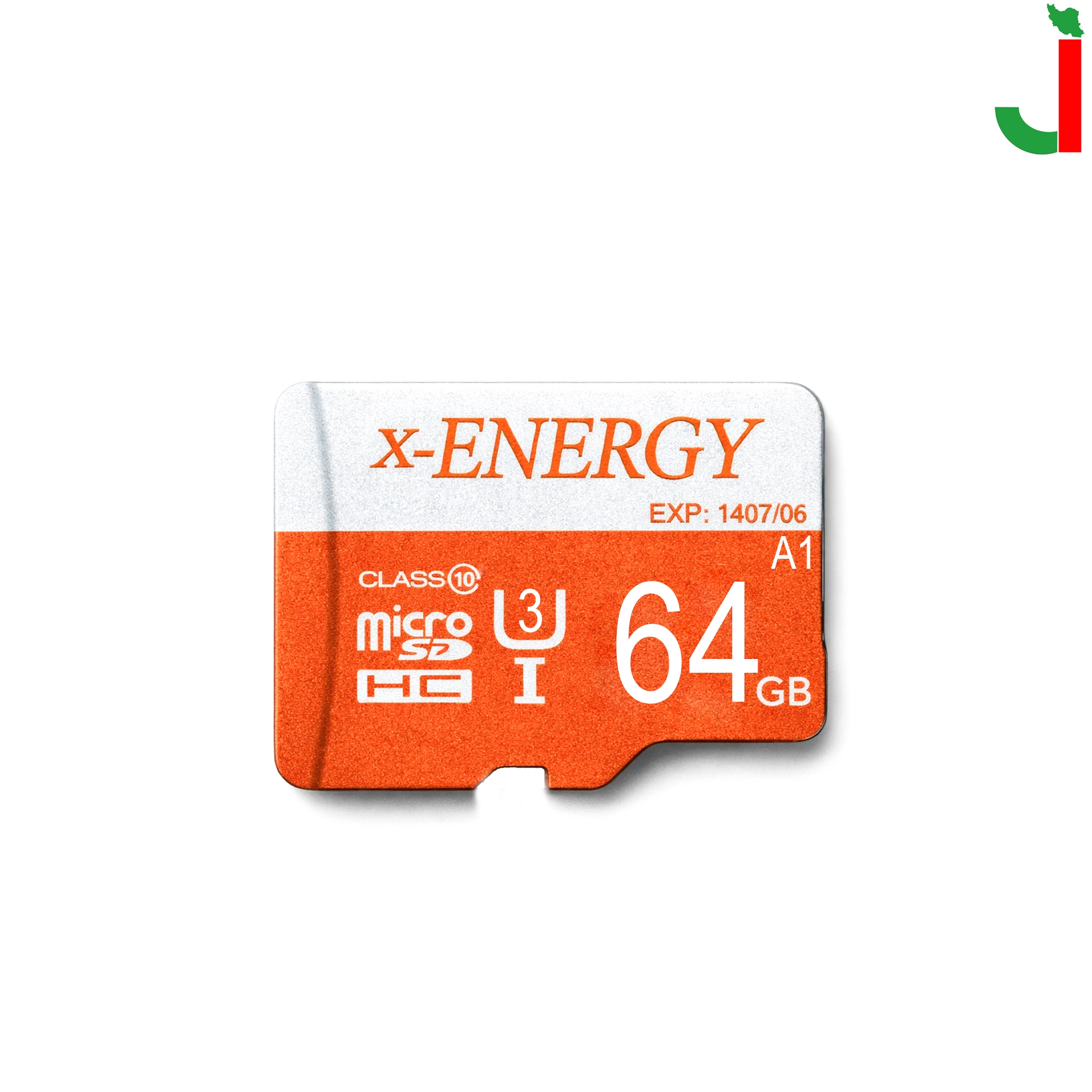کارت حافظه microSDXC ایکس انرژی U3 4K ظرفیت 64 گیگابایت