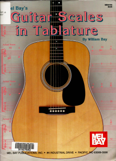 William Bay - Guitar Scales in Tablature