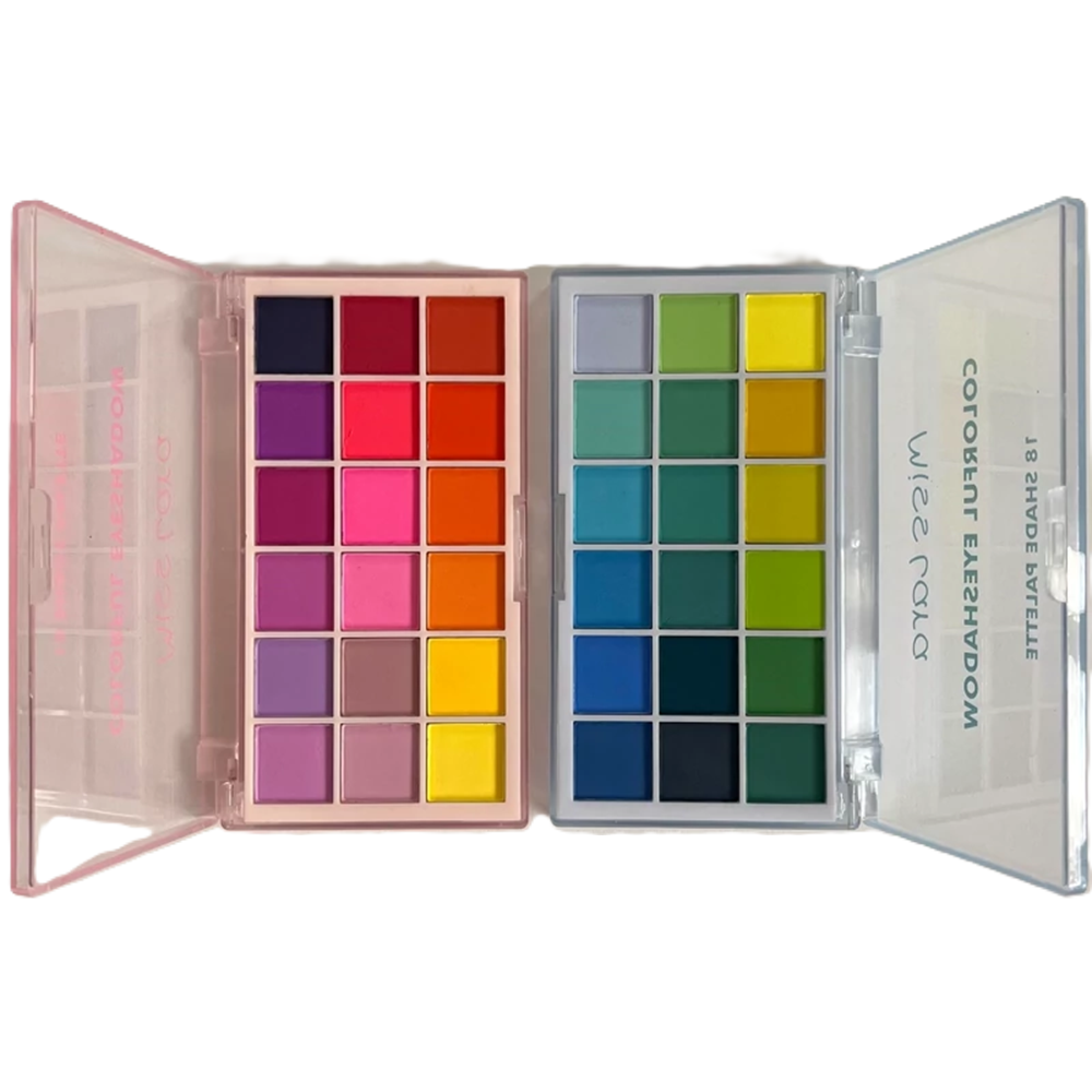 پالت سایه چشم 18 رنگ میس لارا مدل Colorful