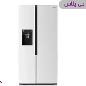 یخچال و فریزر ساید بای ساید جی پلاس مدل GSS-R7638 (مجهز به یخ‌ساز اتوماتیک و موتور اینورتر هوشمند)