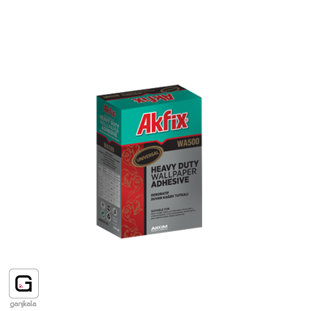 چسب کاغذ دیواری 250 گرم WA500 آکفیکس Akfix