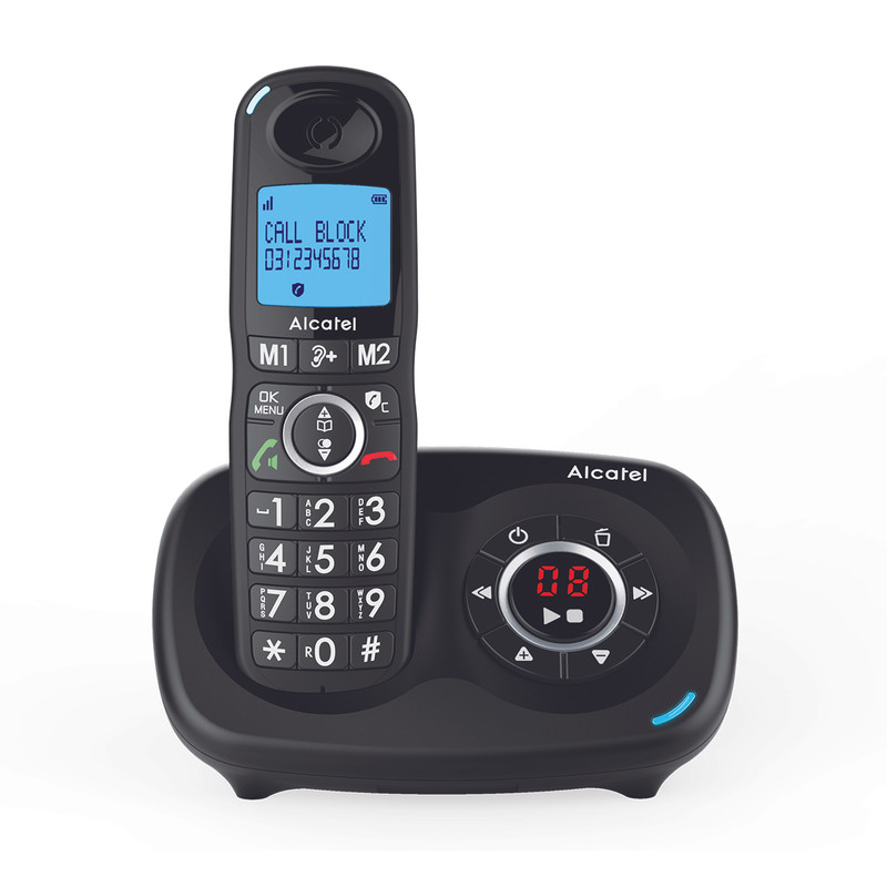 تلفن بی سیم آلکاتل مدل XL595 Voice - مشکی