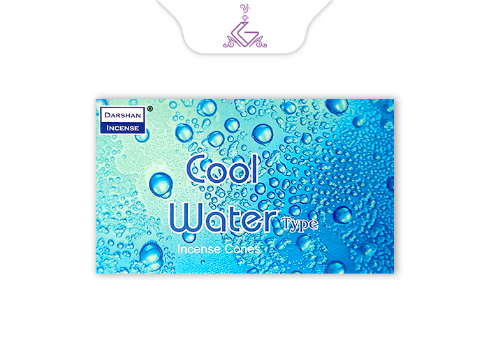 عود مخروطی کول واتر Cool Water برند دارشان DARSHAN