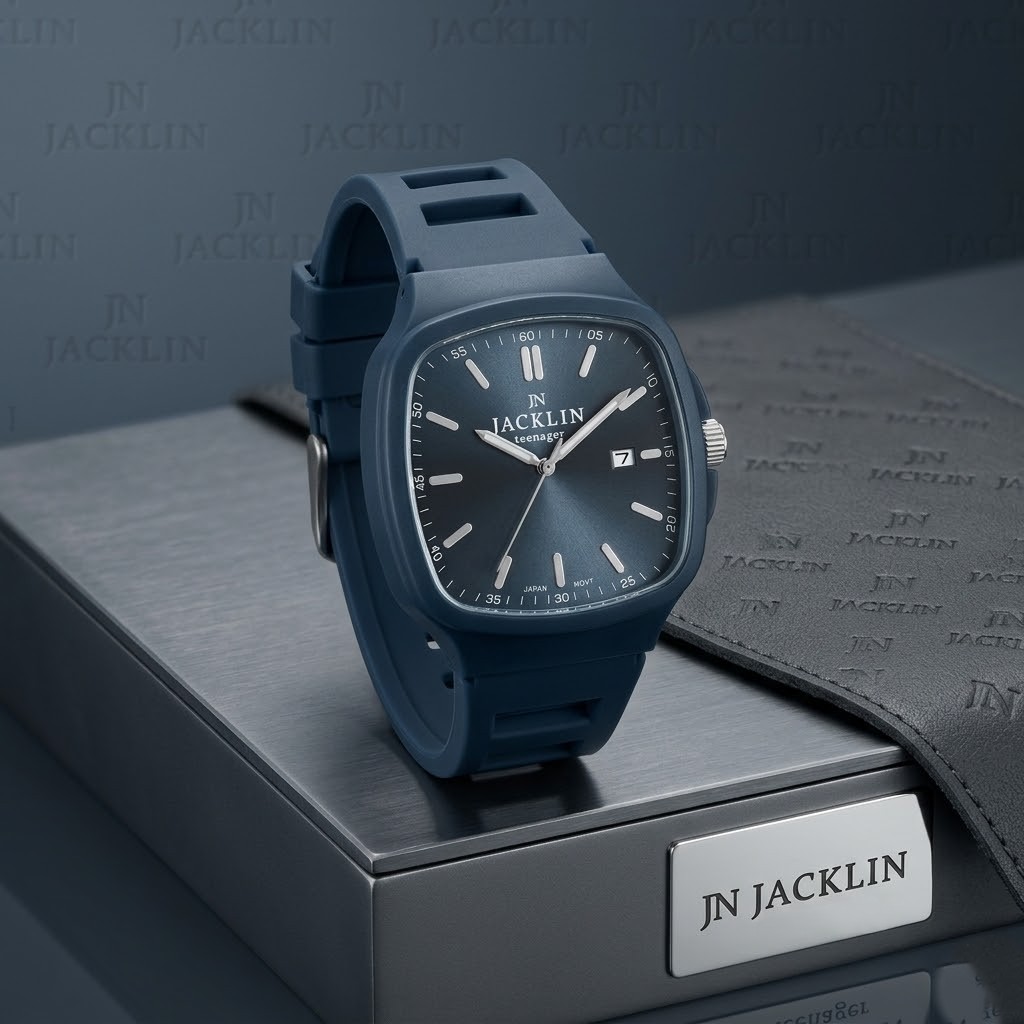 ساعت کلاسیک جاکلین JN-1399533M سورمه‌ای تیره کد WH629 (nx)
