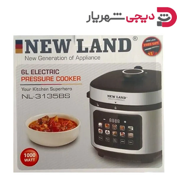 زودپز برقی 6 لیتر نیولند NL-3135BS