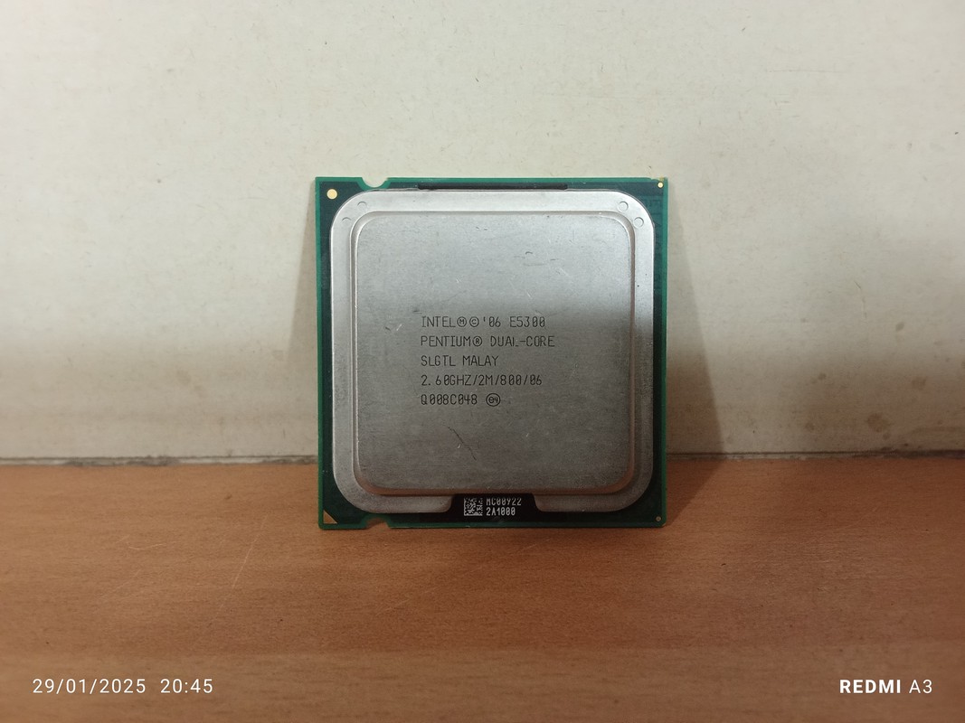 سی پی یو اینتل PENTIUM DUAL CORE E5300 2.6GH(استوک)