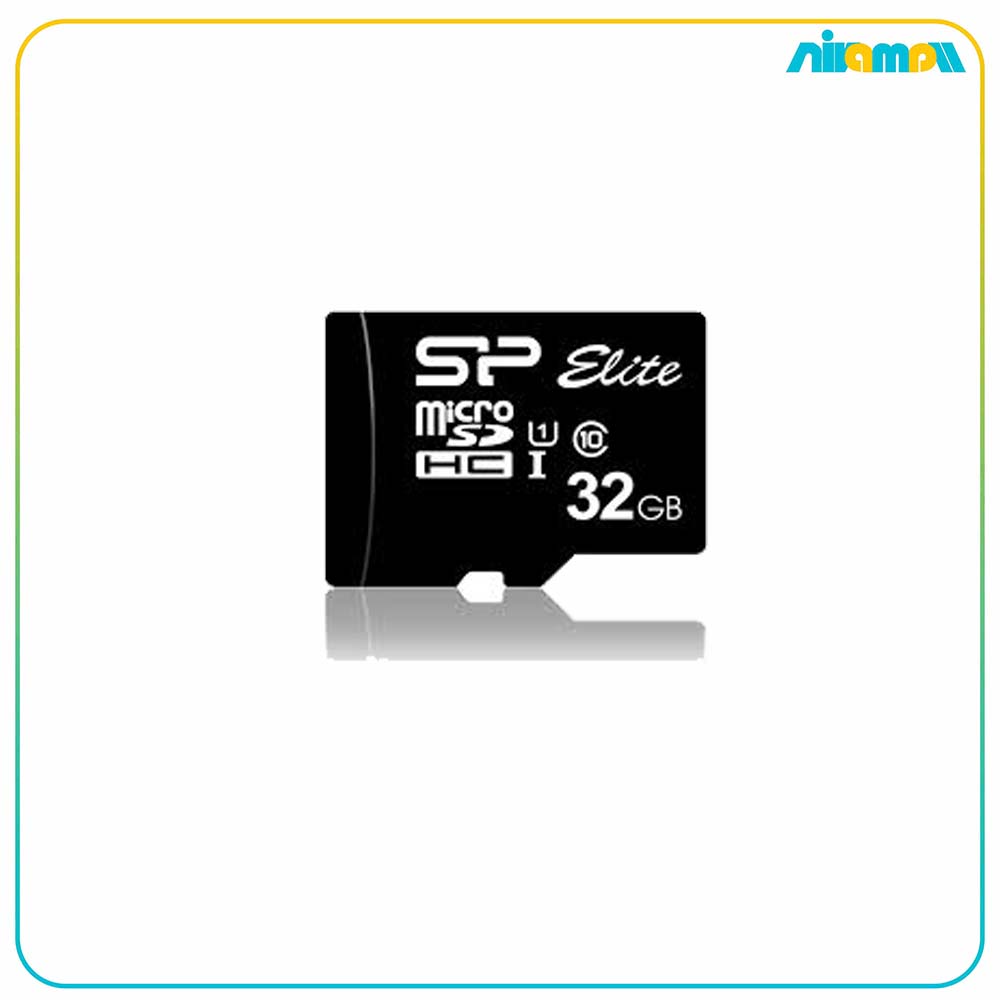 کارت حافظه‌ microSDHC سیلیکون پاور مدل Elite کلاس 10 استاندارد UHC-I U1 سرعت 100MBps ظرفیت 32 گیگابایت