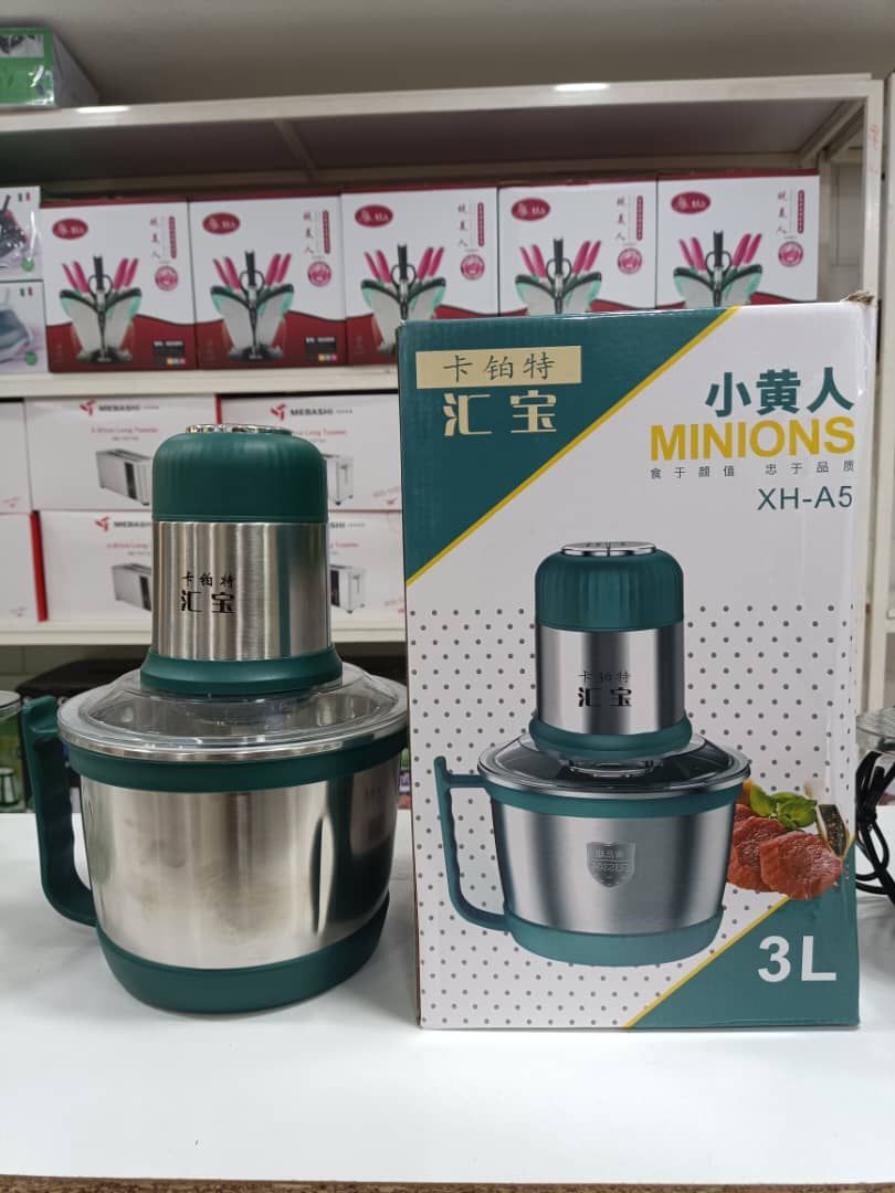 غذاساز و مخلوط کن تمام استیل | 3 لیتری | minions