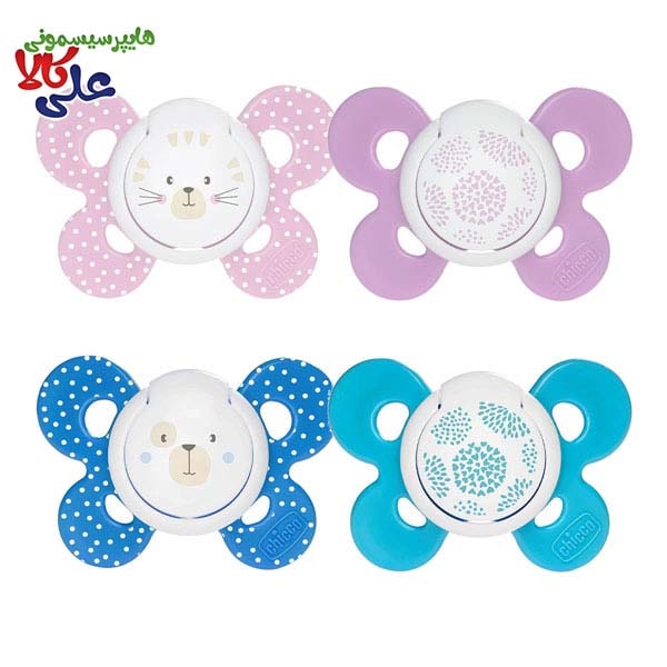 پستانک ارتودنسی فیزیو فورما چیکو 2عددی از 6 تا 16 ماه طرح خرس کد 2