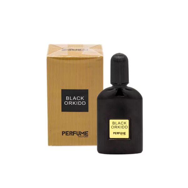 ادکلن مینیاتوری مردانه تام فورد بلک ارکید برند پرفیوم فکتوری حجم ۳۰ میل Black Orkidd Perfume Factory