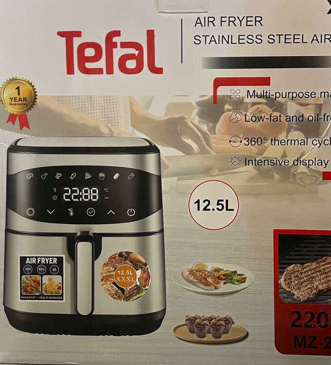 سرخ کن | هواپز | بدون روغن | شرکت تفال | TEFAL MZ_2024