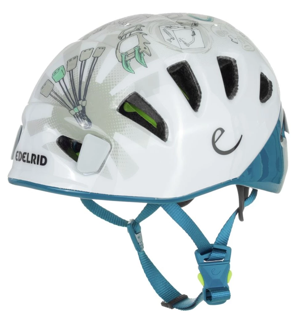 کلاه ایمنی ادلراید (سفید-آبی) EDELRID مدل SHIELD II