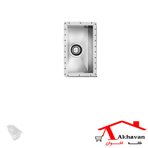 سینک ظرفشویی زیر کورینی کد 409 اخوان