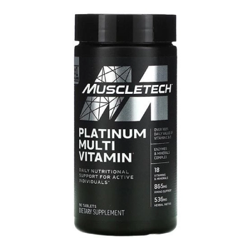 مولتی ویتامین پلاتینوم ماسل تک Muscletech platinum multivitamin