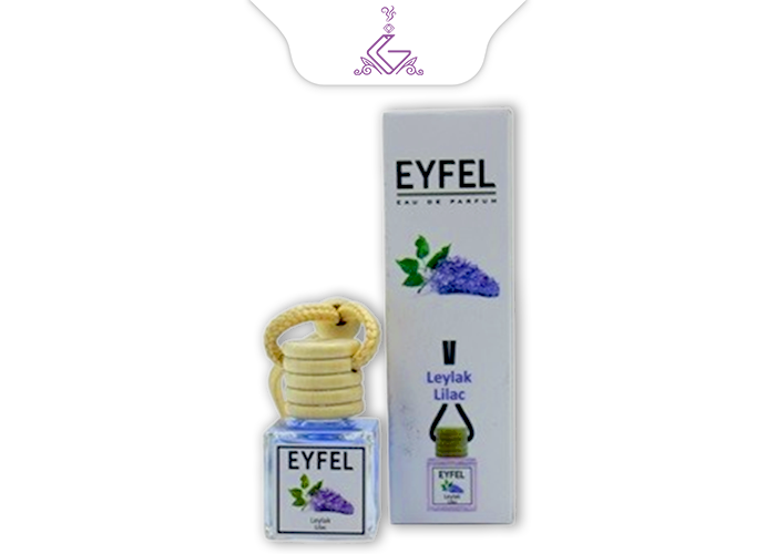خوشبو کننده ماشینی آویز(شیشه ای) لیلاک LILAC برند ایفل EYFEL
