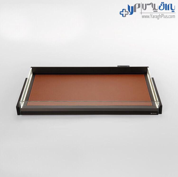سبد کشویی چرمی ریلی داخل کمد لباس با بدنه LED قابل رگلاژ آرام بند یونی هاپر WS4159