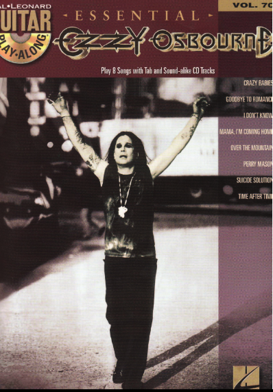 Guitar Play-Along Volume 70 - Essential Ozzy Osbourne