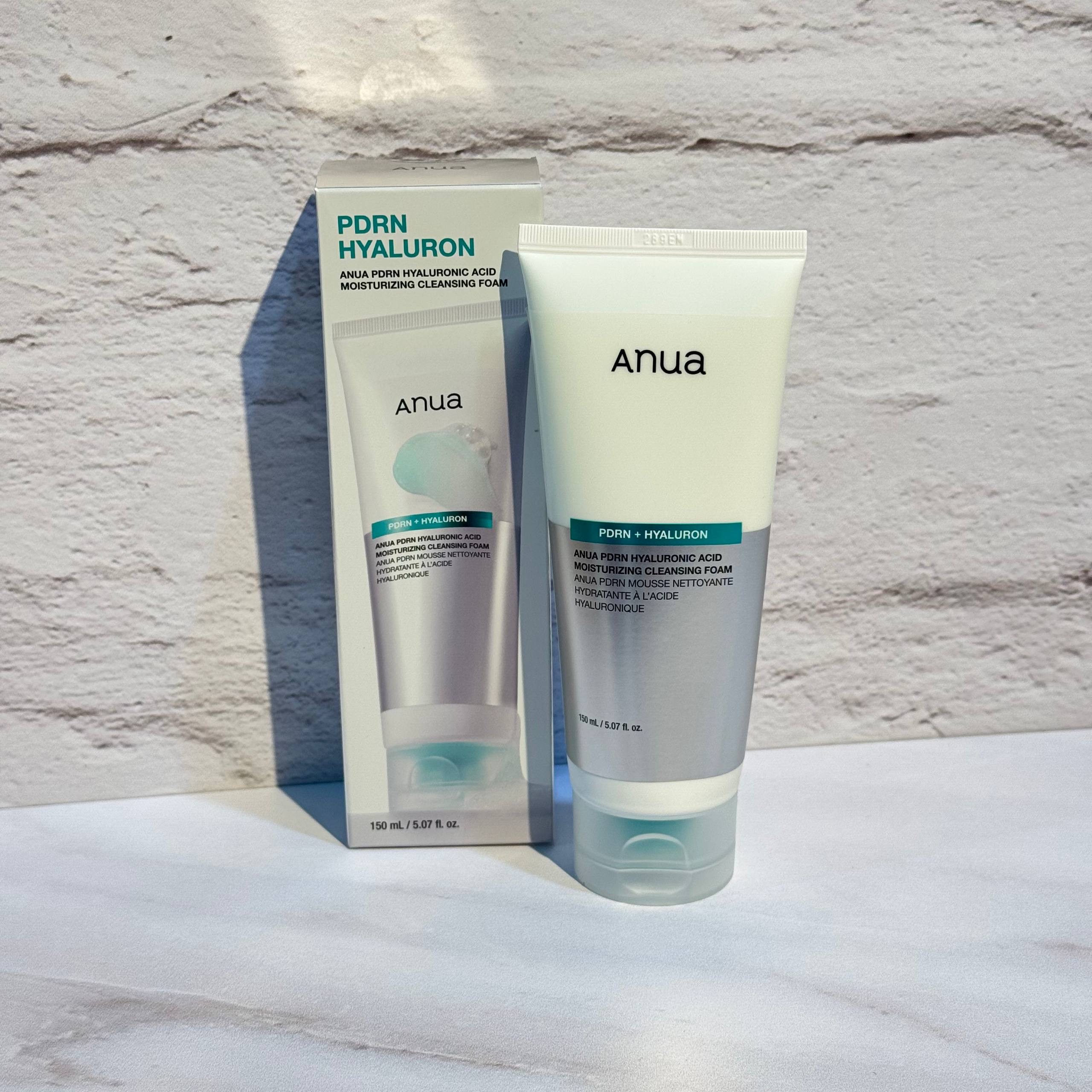 فوم شوينده ملايم PDRN و هيالورونيک اسيد آنوا Anua Pdrn Hyaluronic Acid Moisturizing Cleansing Foam