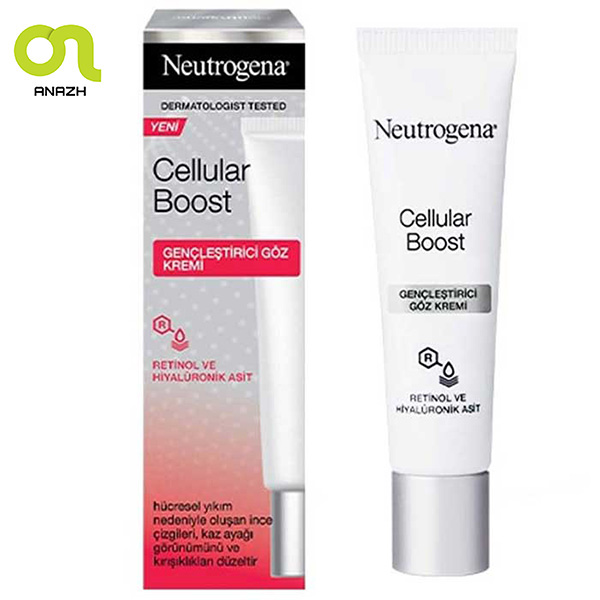 کرم جوانساز دور چشم Cellular Boost نوتروژینا Neutrogena cellular boost eye cream-اناژ