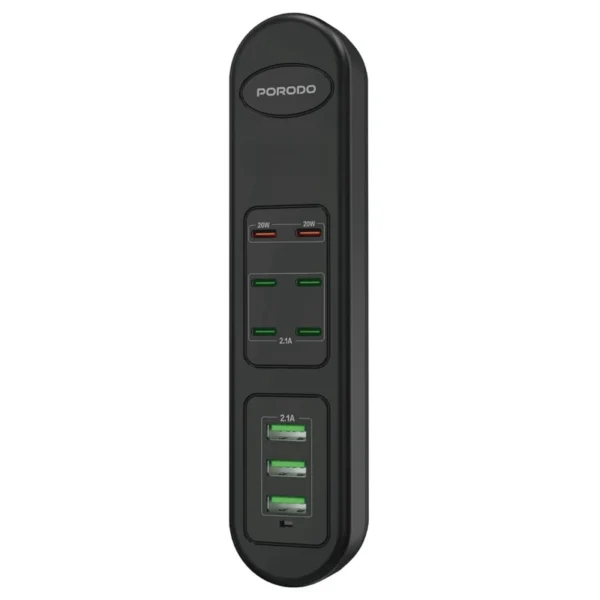 هاب شارژ مولتی پورت 50 وات پرودو مدل PD-FWCH032-BK