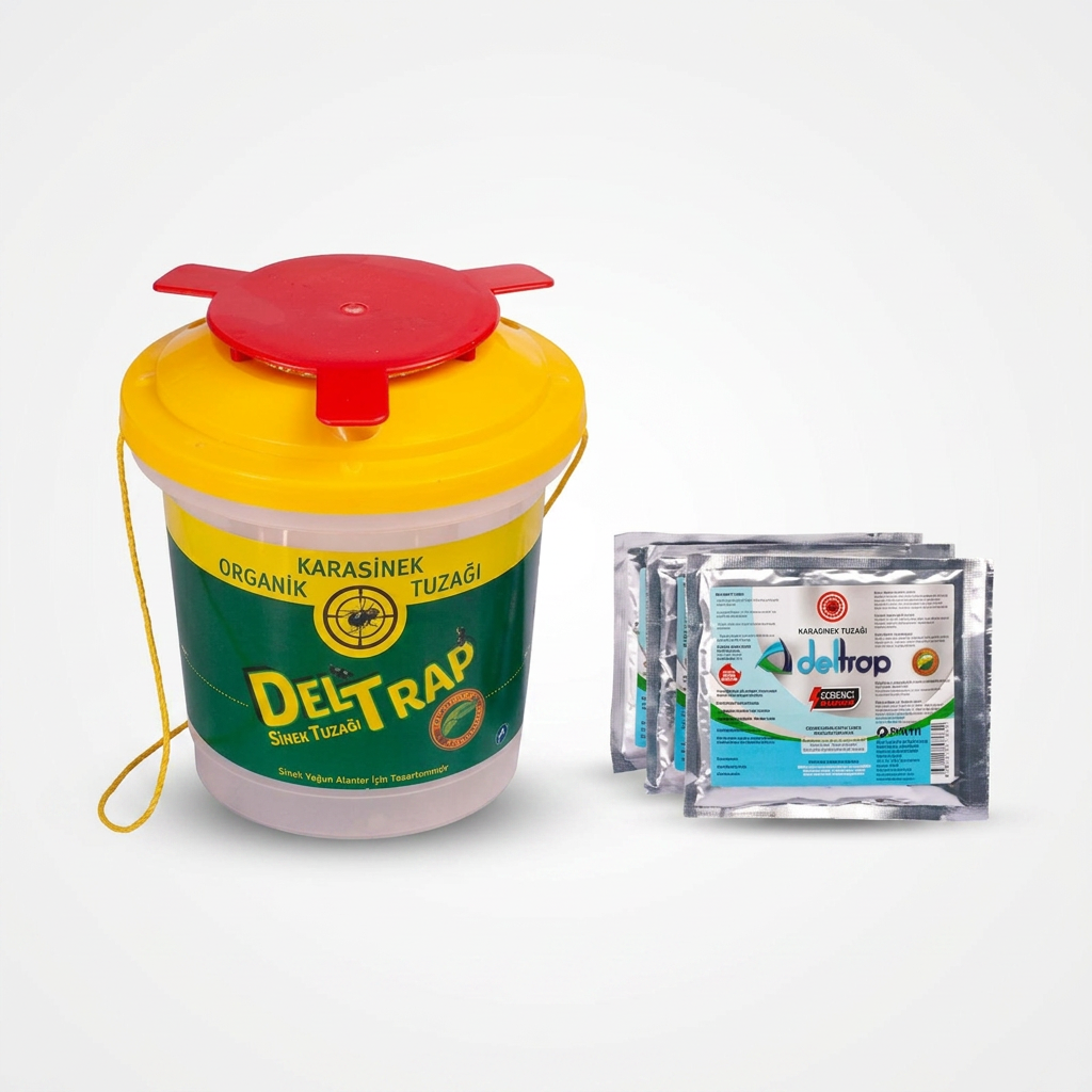 تله سطلی مگس Deltrap با پودر جاذب راسیون