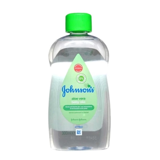 روغن بچه Johnson’s مدل Aloe Vera Baby Oil