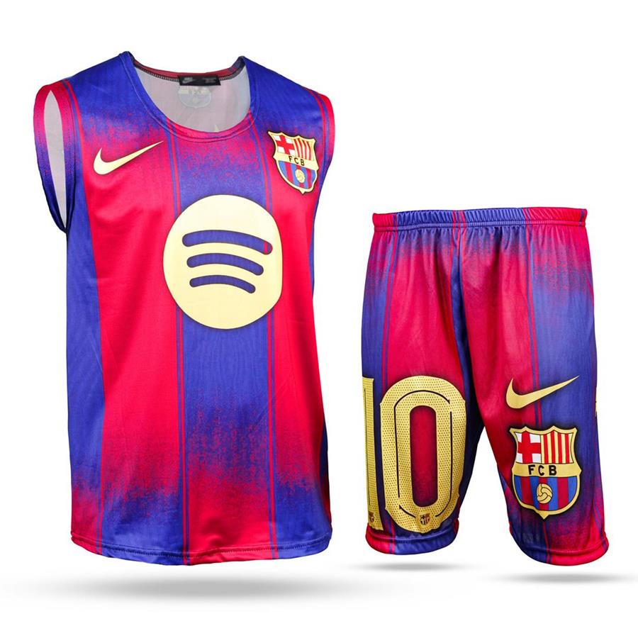 ست رکابی و شلوارک FCB مدل 3972