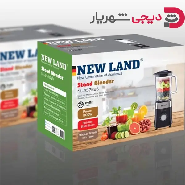 مخلوط کن تک کاره نیولند NL-2576BS