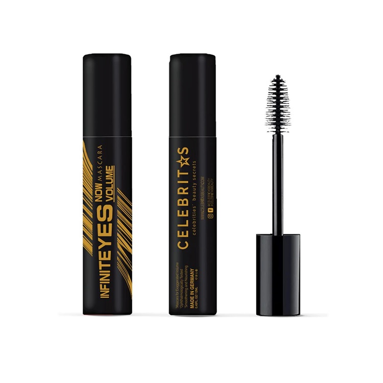 ریمل حجم دهنده اینفینیت آیز Celebritas Beauty مدل INFINITEYES NOW VOLUME