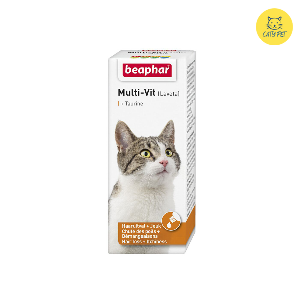 قطره مولتی‌ویتامین بیفار برای گربه Beaphar Multi-Vit Cat