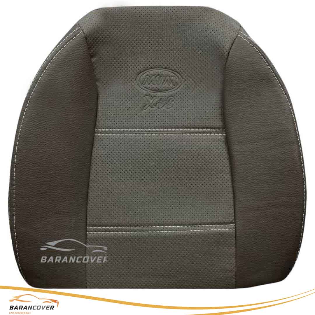 روکش صندلی ام وی ام mvm x33 قدیم 1389-1393 چرم رنگ قهوه ای موکا