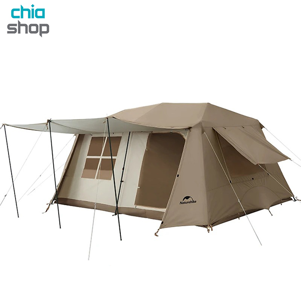 چادر کمپینگ ۸ نفره نیچرهایک مدل Naturehike CNH22ZP004 Village 13 اتوماتیک دو اتاقه