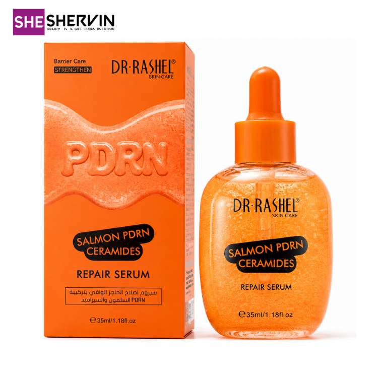 سرم ترمیم کننده و جوانساز PDRN ماهی سالمون و سراماید دکتر راشل 35ml