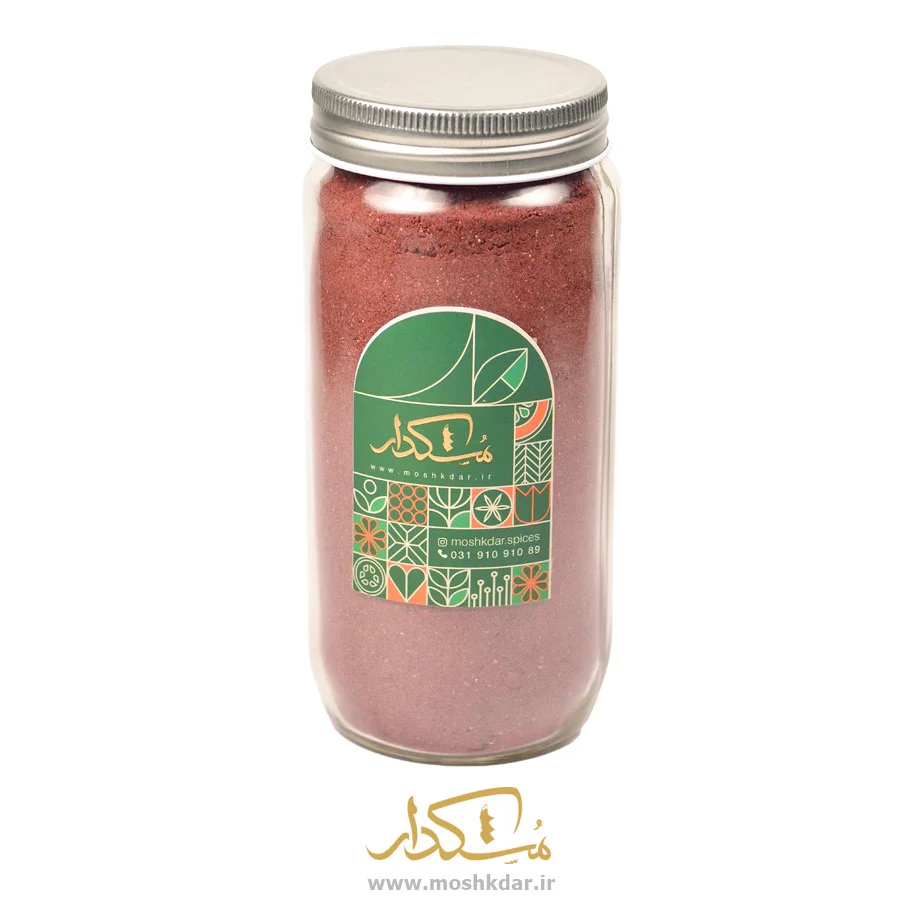 پودر چغندر (لبو) شیشه بزرگ 300 گرمی