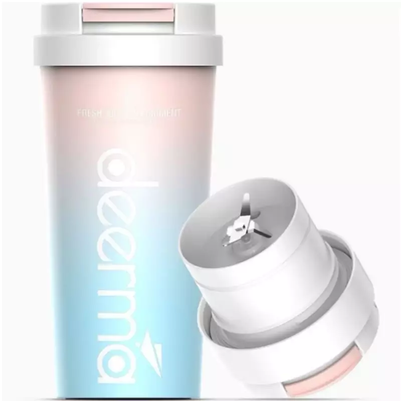 مخلوط کن و ماگ قابل حمل چند منظوره درما مدل Deerma DEM-NU90 Blender