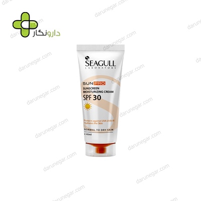 کرم ضد آفتاب SPF30 سی گل مناسب پوست های خشک و معمولی