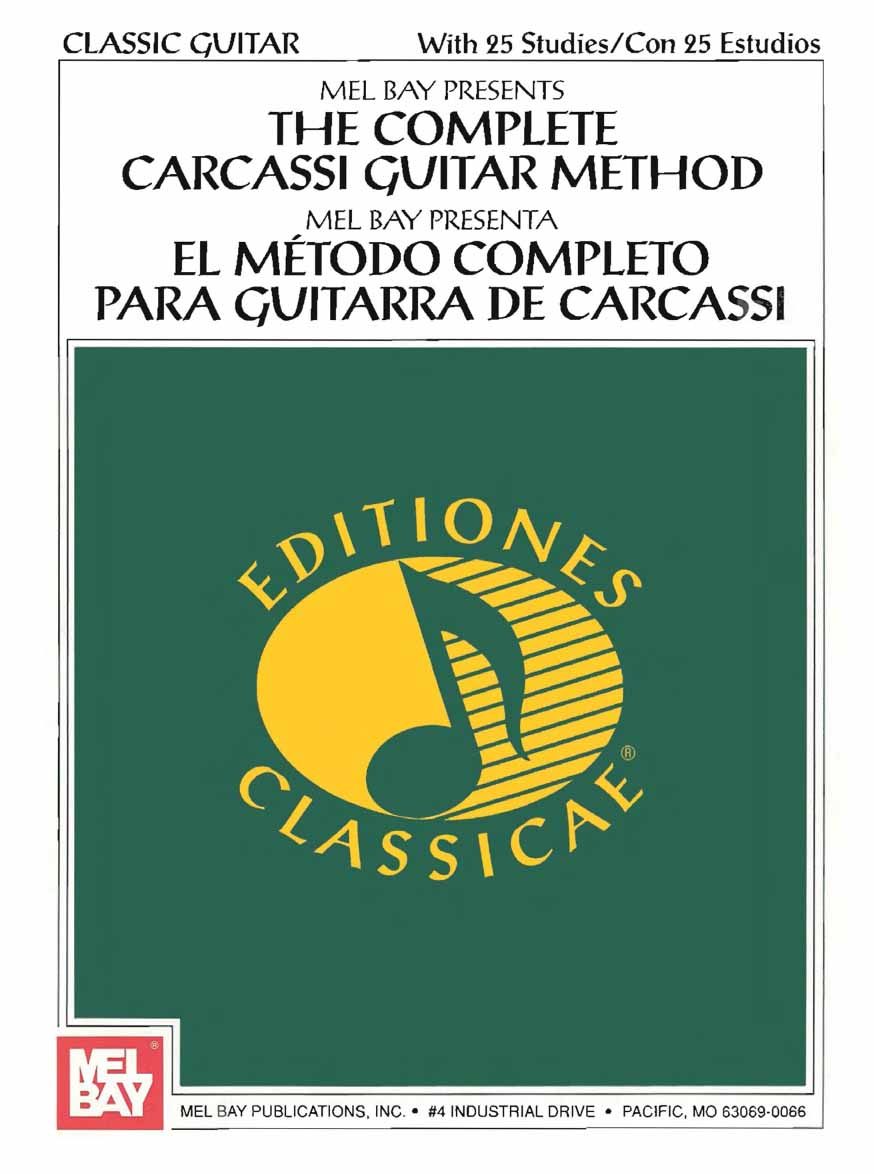 The Complete Carcassi Guitar Method کتاب آموزش گیتار کلاسیک