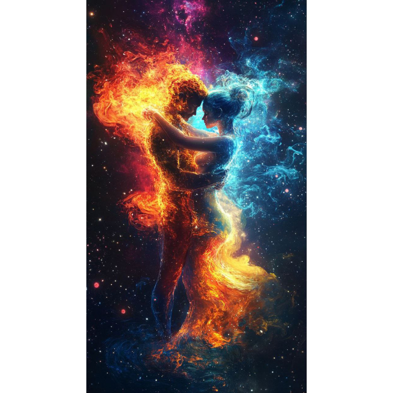 تابلو نقاشی الماسی بزرگسال کد 0076