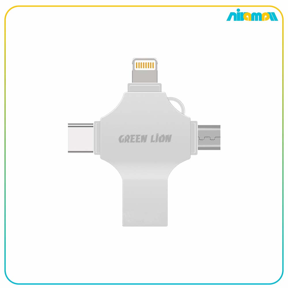 فلش 4 کاره گرین لاین مدل Flash Drive ظرفیت 512 گیگابایت