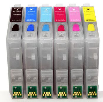 کارتریج قابل شارژ جوهر افشان اپسون Epson Refillable cartridge TX700