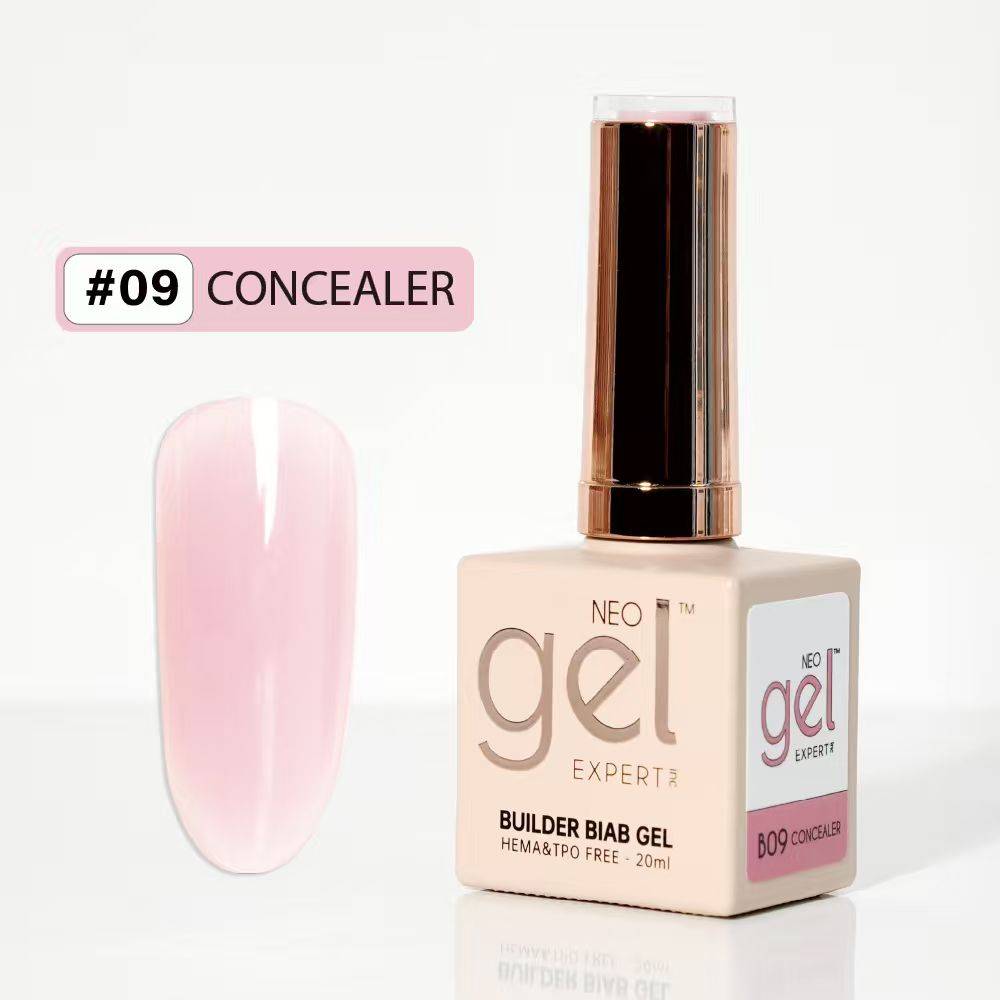 بیلدر ژل فرچه ای نئوژل رنگ کانسیلر - کد 09 concealer