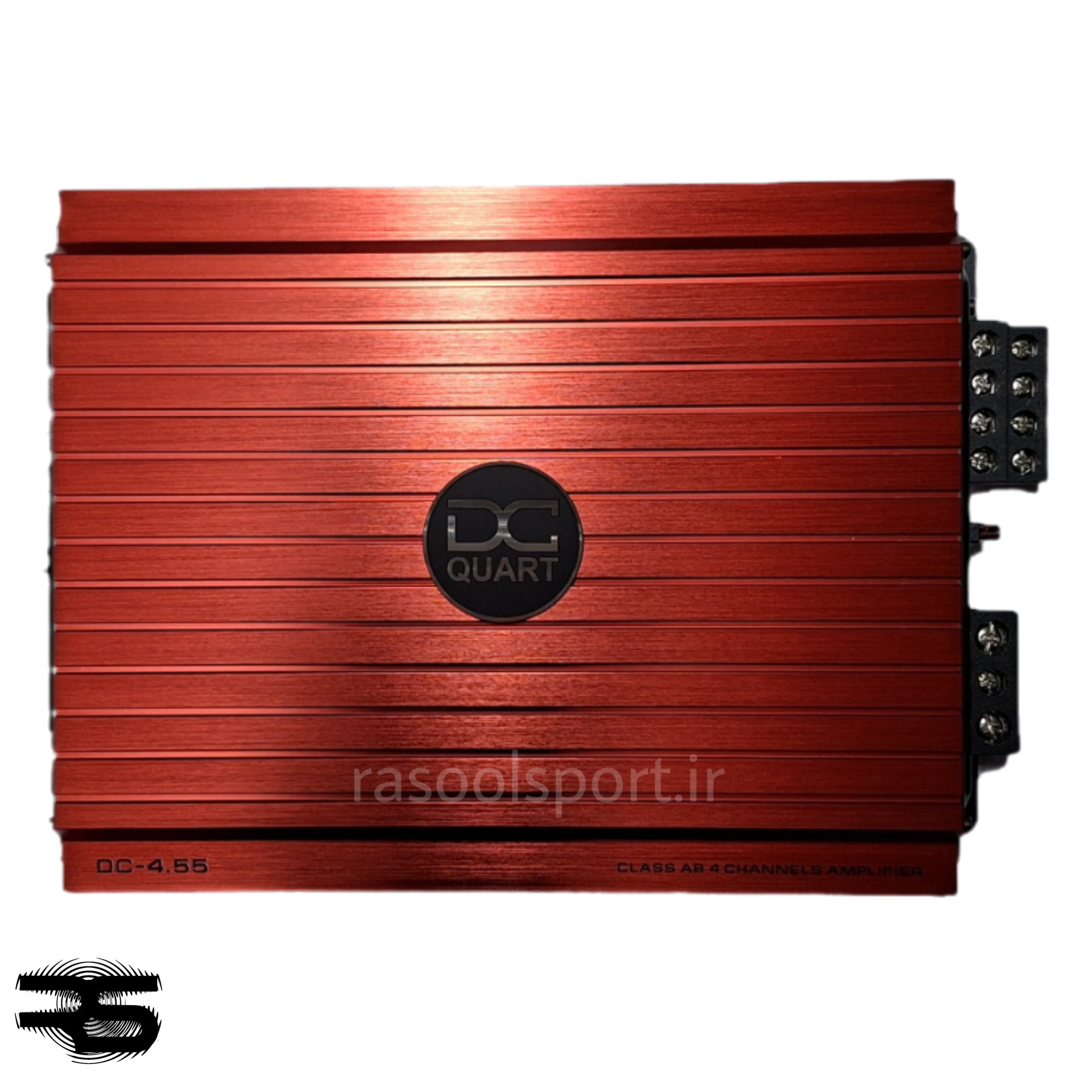 آمپلیفایر چهارکانال (55×4) دیسی کوارت مدل DC-4.55