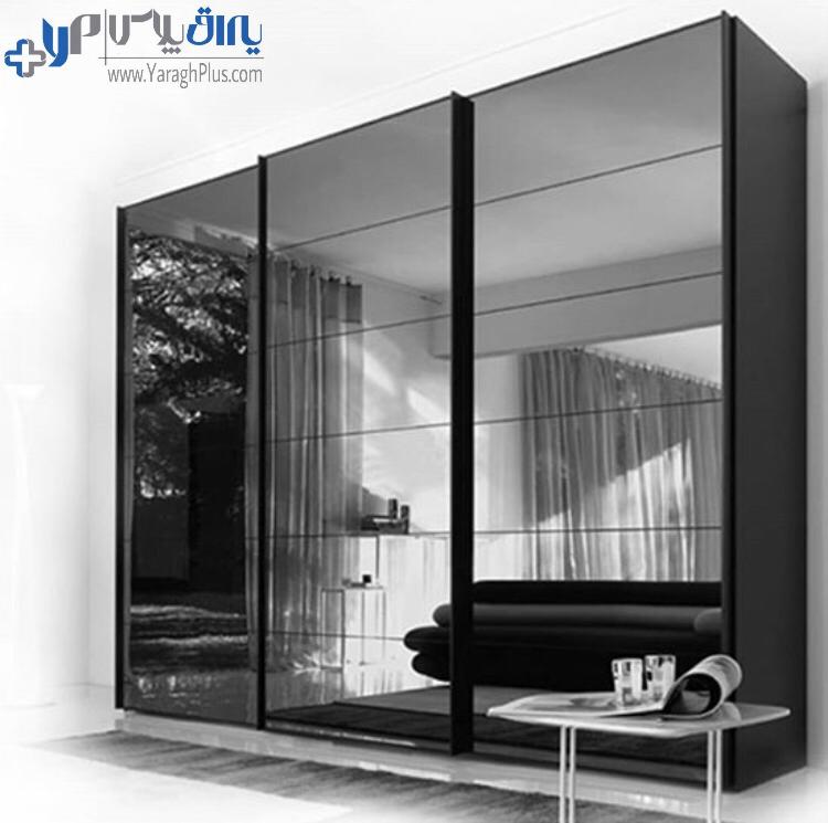 مکانیزم درب ریلی تاپ لاین روکار سه درب فانتونی K026