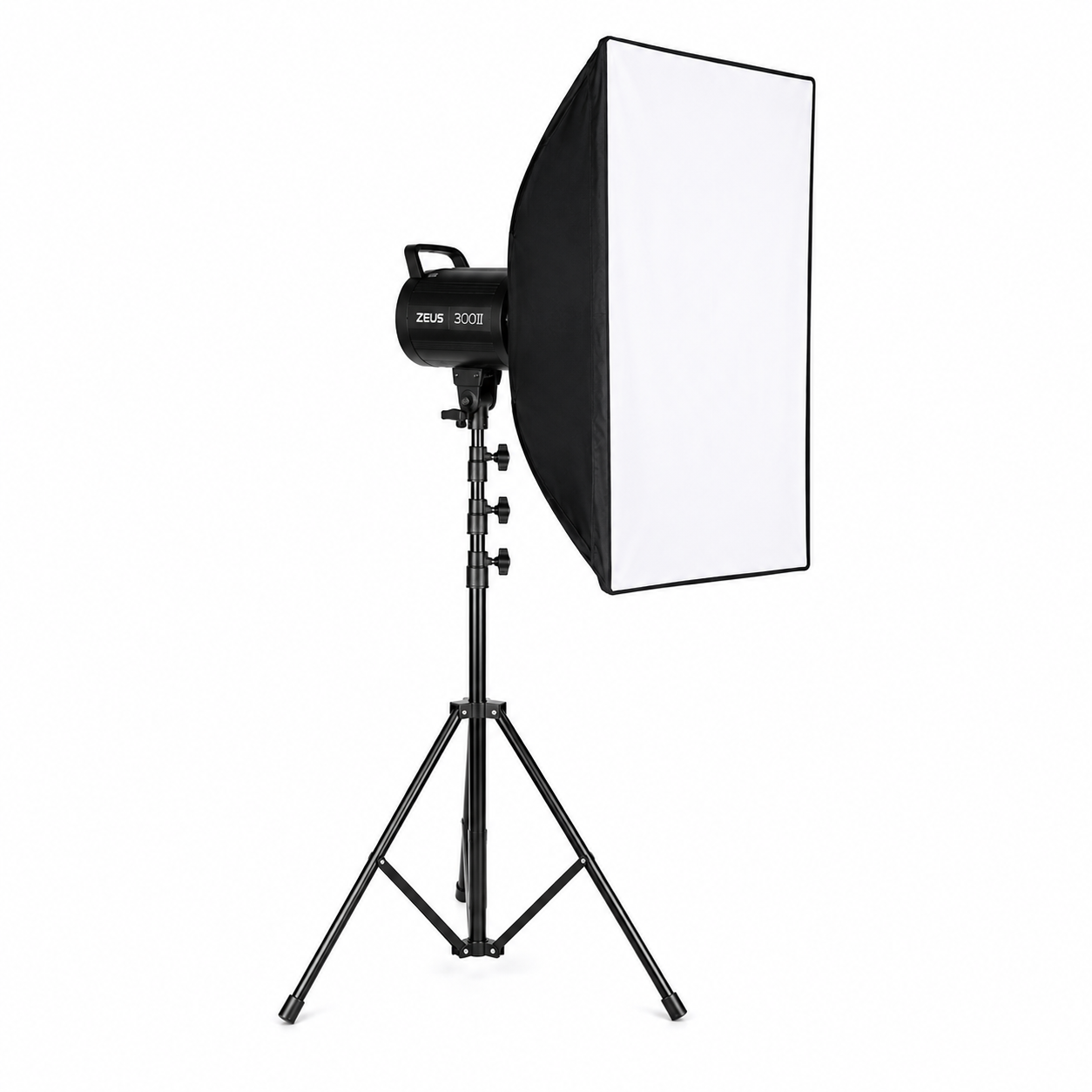 ست نورپردازی  Zeus 300II به همراه سافت باکس و سه پایه | کیت حرفه ای استودیویی
