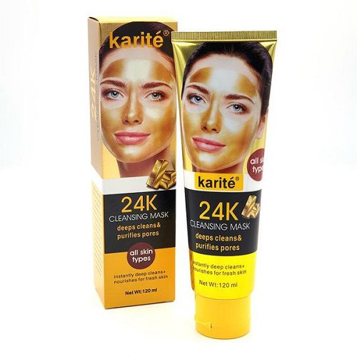 Karite 24K cleansing Mask / ماسک طلا پوست کاریته