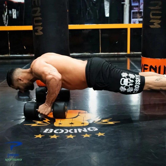 شلوارک مردانه جیب فیلتو بلند Cross fit عمده